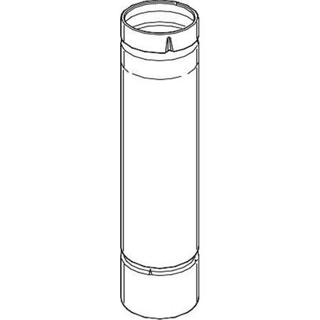 SELKIRK Gas Vent Round Pipe Type B- 4 In. Diameter- Length 48 In. 503765